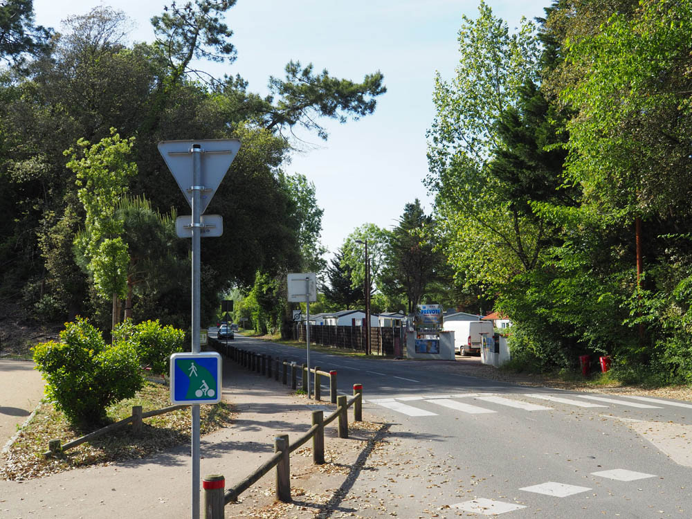 piste cyclables proche du camping en Vendée